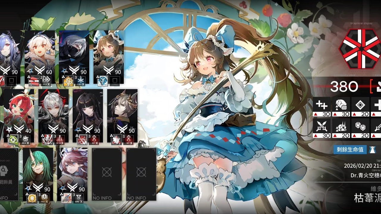 【明日方舟】危機合約#4弧光作戰 輪換測試地 維多利亞枯葦泥淖 滿分380 高配通關