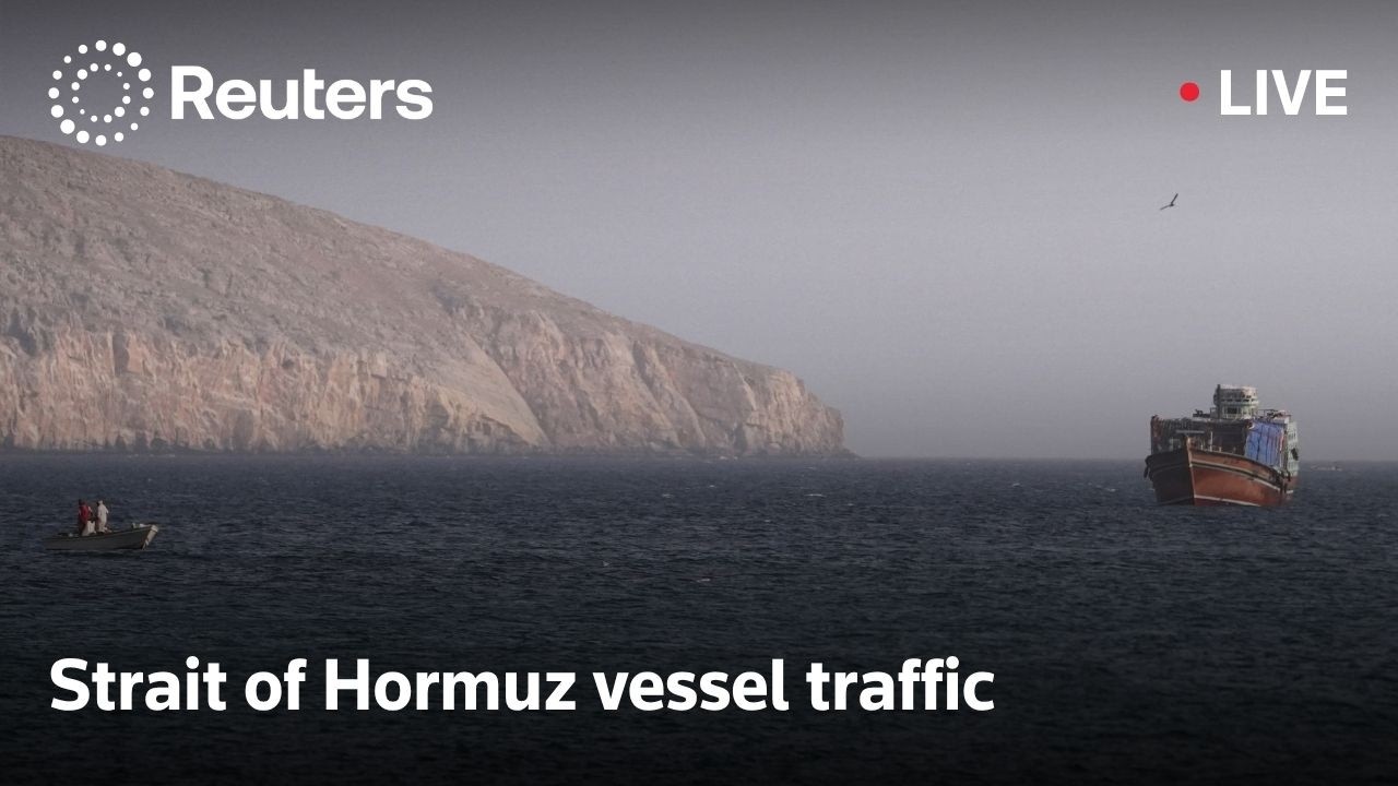 LIVE: Vessel traffic in Strait of Hormuz