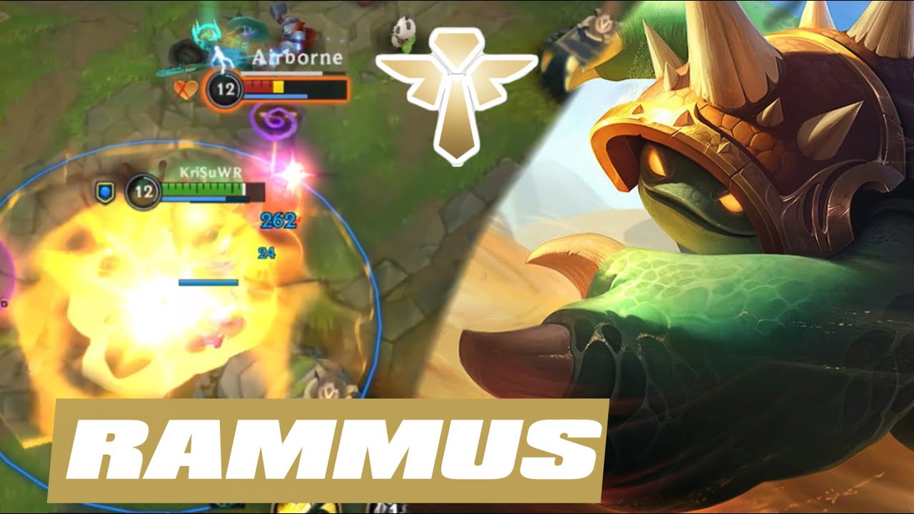Wild Rift: RAMMUS SUPPORT GAMEPLAY IN SEASON 13 (BUILD & RUNES)