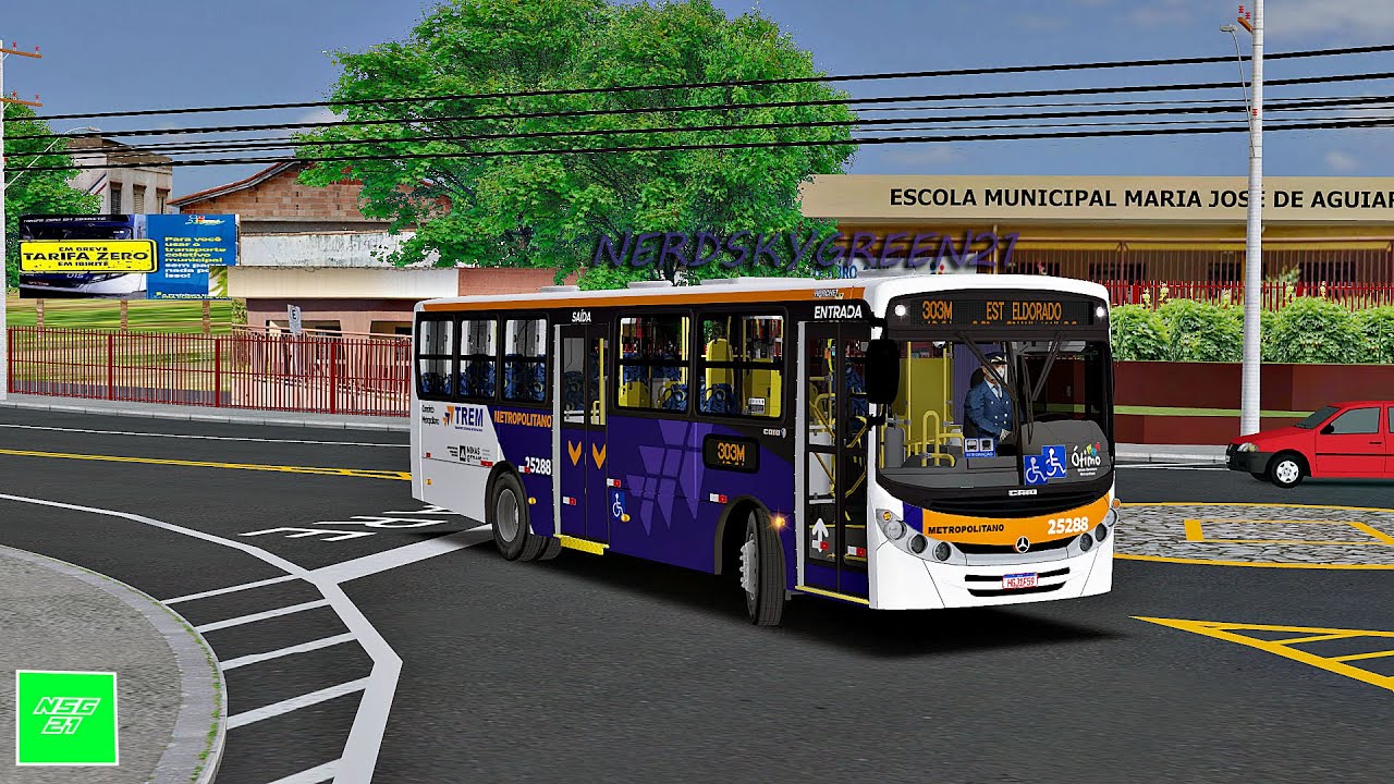 [OMSI 2] LANÇAMENTO Caio Apache Vip II mb of-1418 padrão TREM-MG | Mapa RMBH 3.0 | 303M Remake
