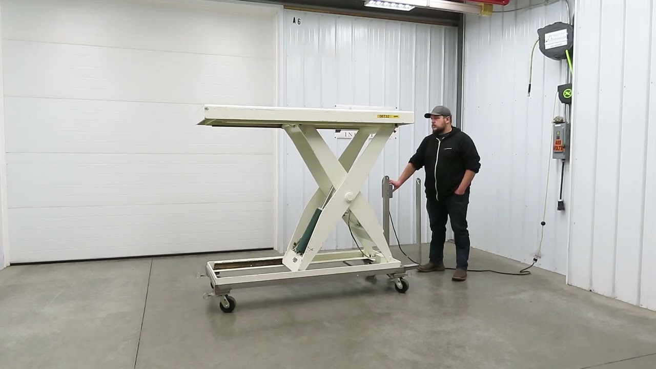 Southworth LS2-48 2000LB Scissor Electric Lift Table 48