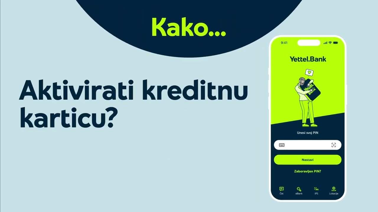 Kako aktivirati kreditnu karticu?