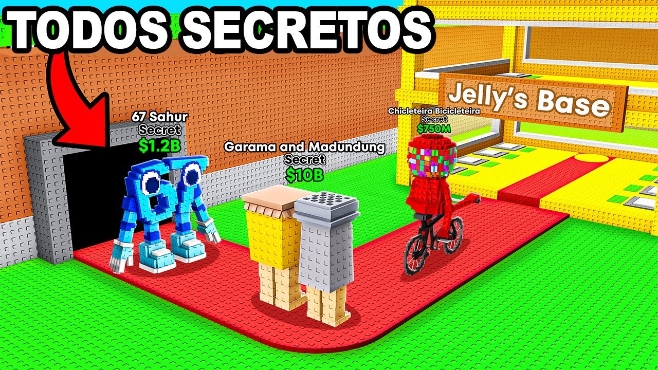 Comenzando DESDE CERO con TODOS los SECRETOS en Steal A Brainrot! (Roba Un Brainrot)