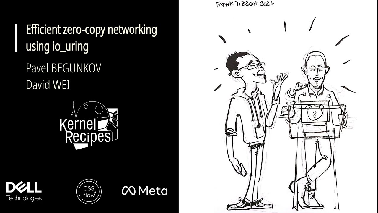 Kernel Recipes 2024 - Efficient zero-copy networking using io_uring