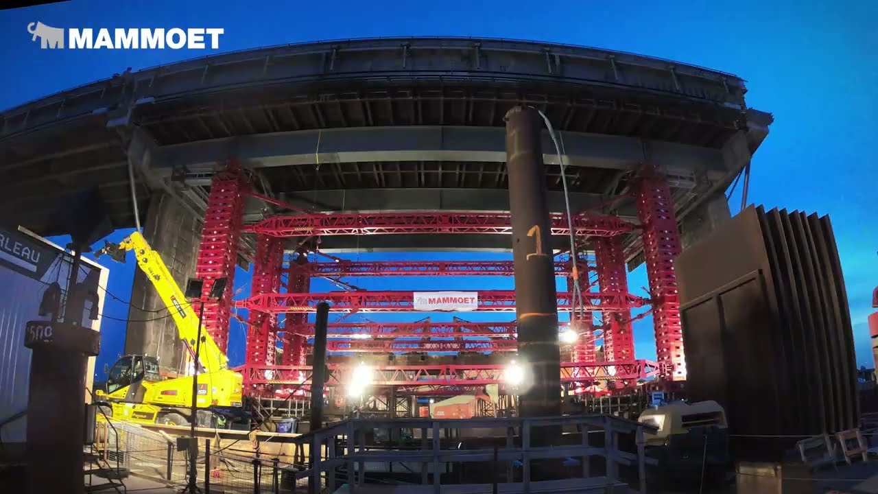 How to demolish a 60 year old bridge?