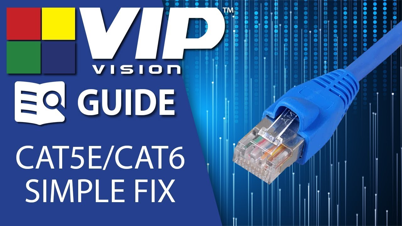 Simple fix for Ethernet cable (Cat5e/Cat6) with broken pair(s)