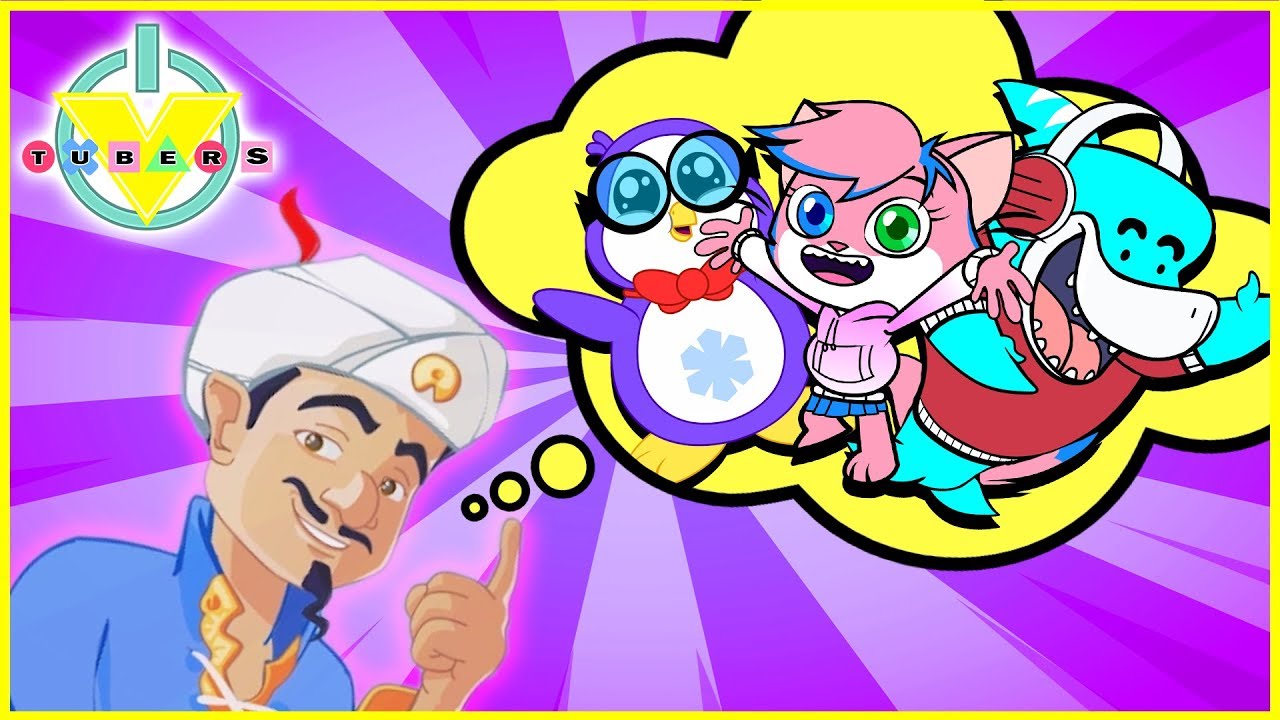 WE BEAT THE AKINATOR ! Let's Play with Alpha Lexa + Peck + Big Gil
