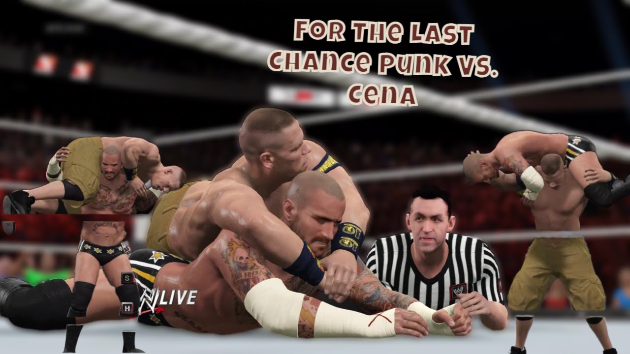 John Cena vs. CM Punk #wwe2k15  #johncena #cmpunk #wwe #youtube  #paulheyman  #wrestlemania2013