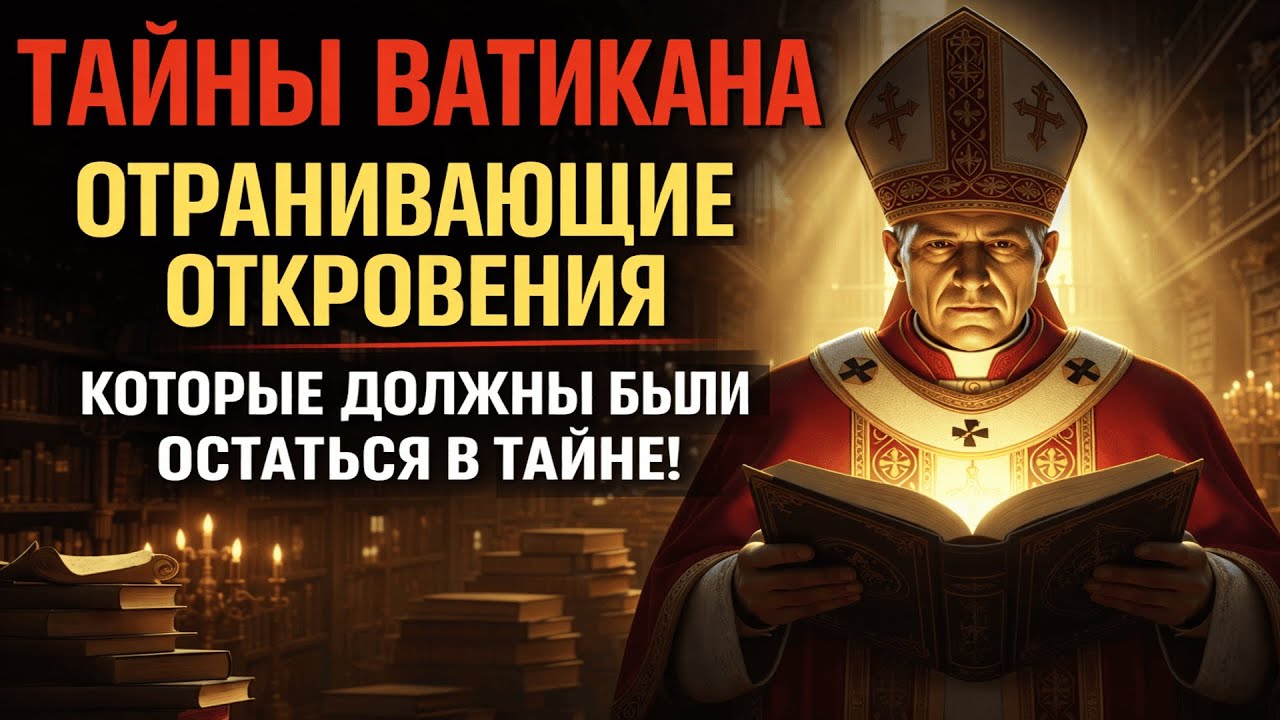 СКАНДАЛЬНАЯ ПРАВДА Ватикана. ПОСЛЕДНИЕ новости: Архивы больше НЕ секретны!