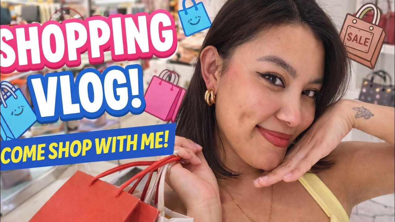 Shopping vlog