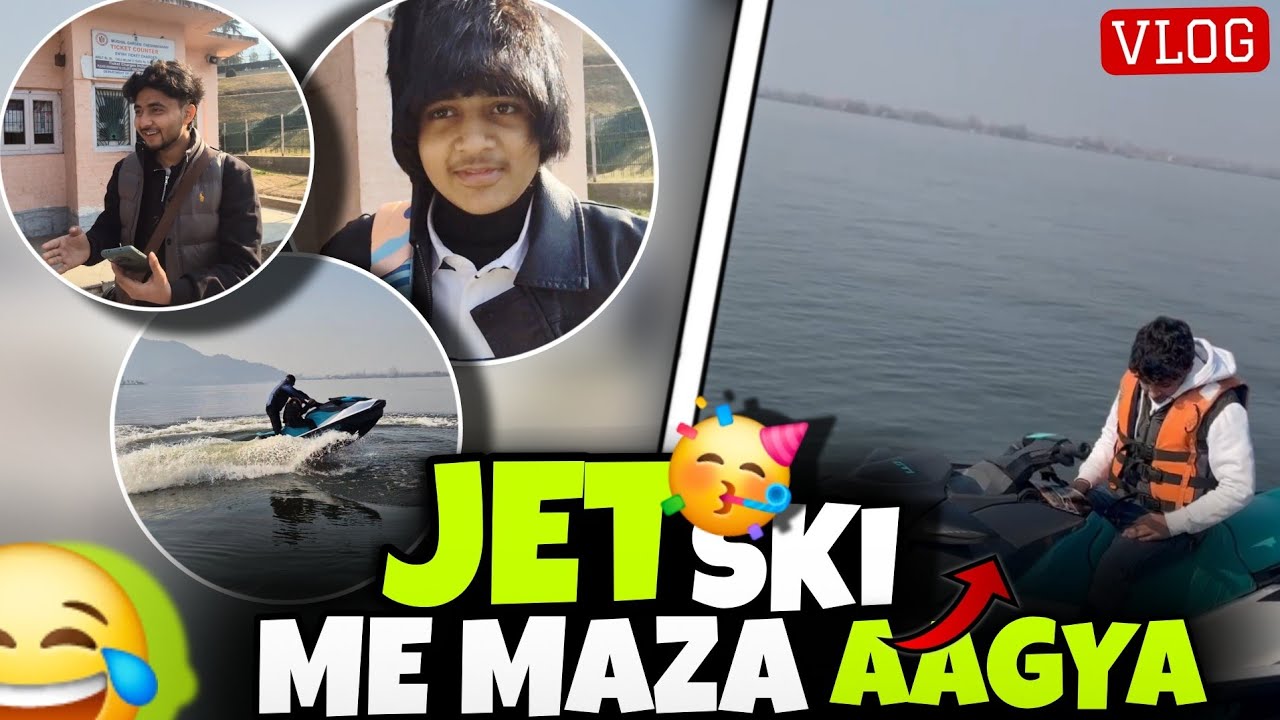 “Kashmir Mein Jet Ski?! 😱 Ye Socha Nahi Tha!”