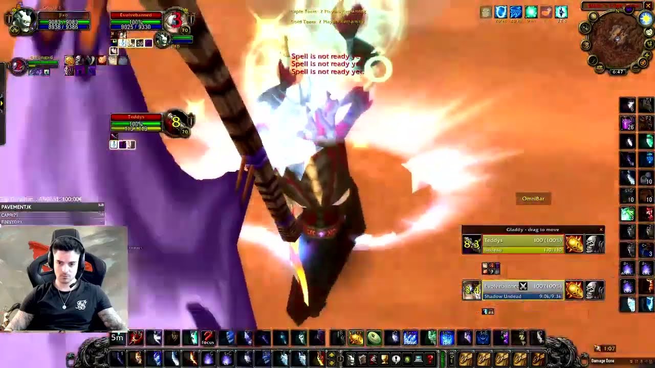 Jixo - rank 1 mage. 3 Games for 2 min. RM vs RP. TBC 2s