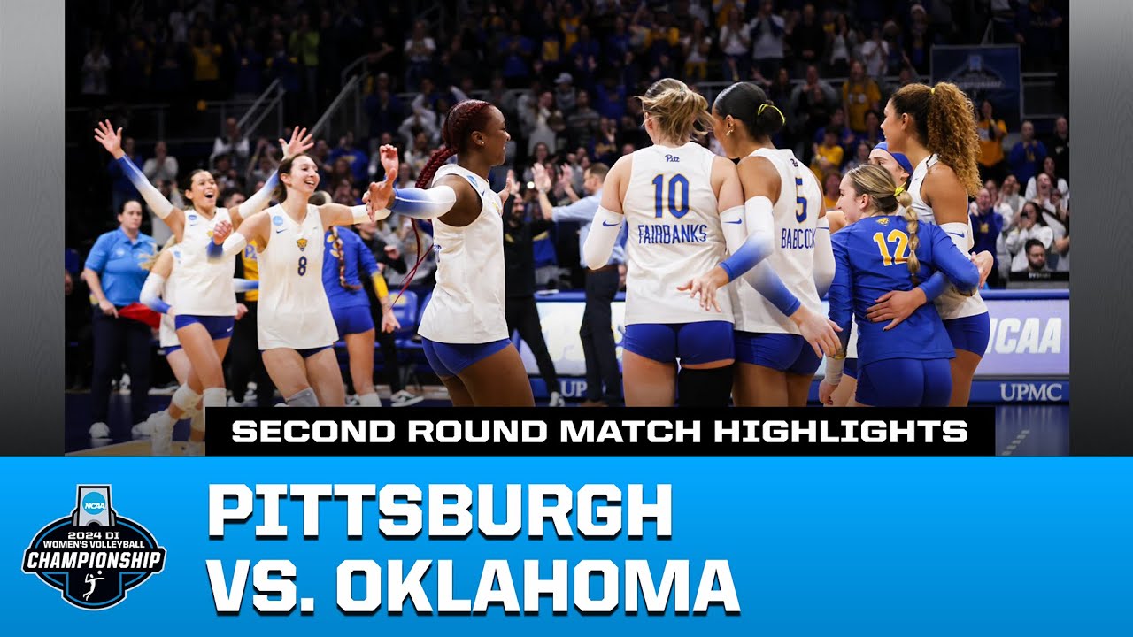 Pittsburgh vs. Oklahoma: 2024 NCAA volleyball second round highlights