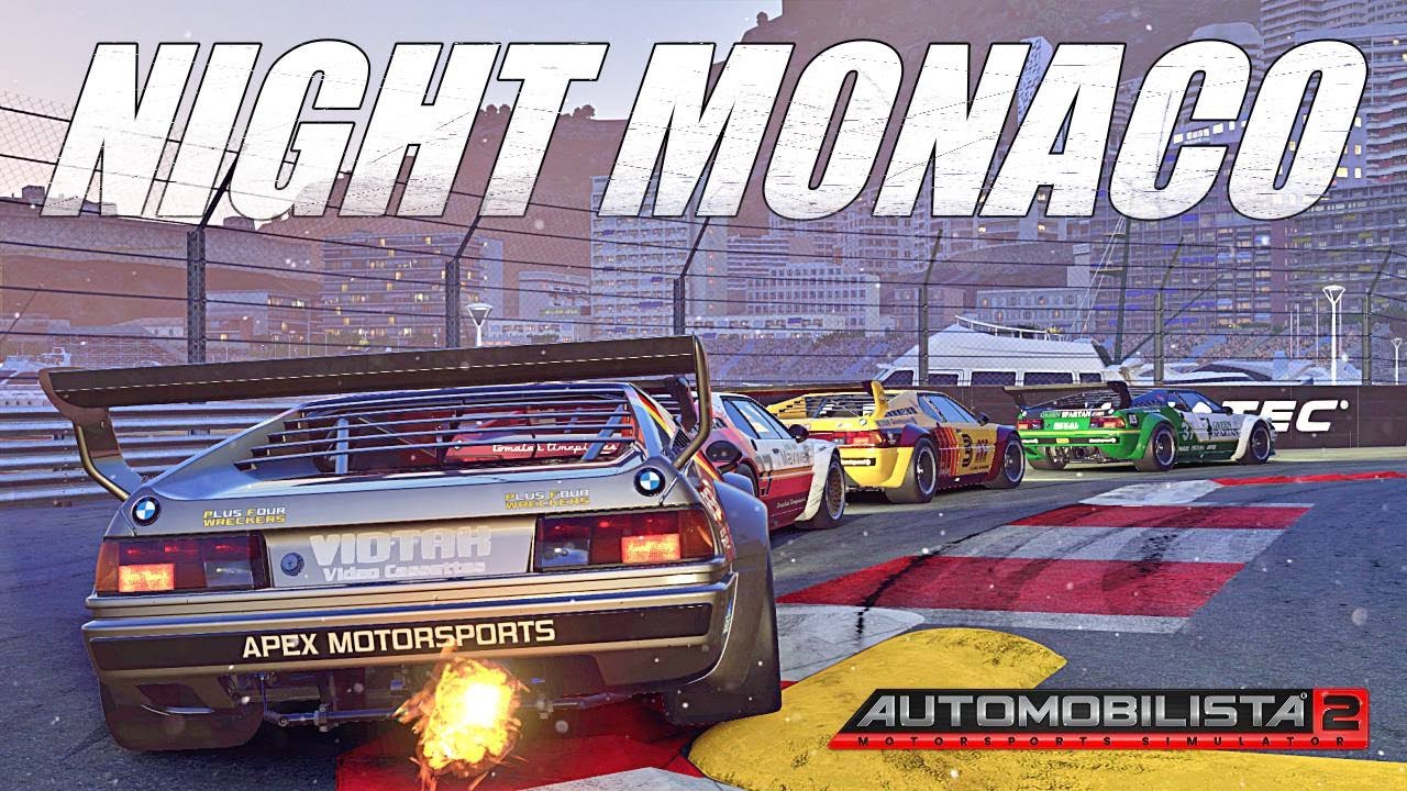 Automobilista 2 - Monaco - BMW M1 Procar【AMS2】