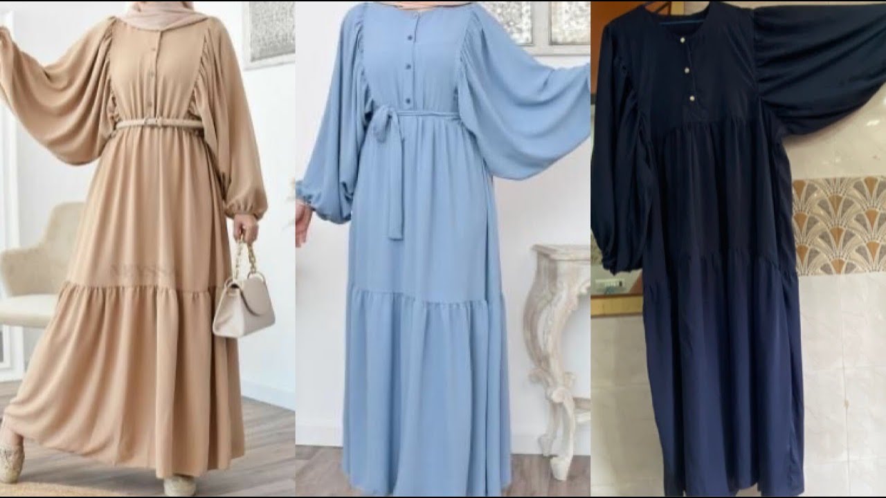 How To Cut & Sew Jamilla Abaya / Most Trendy Layers Abaya Cutting And Stitching