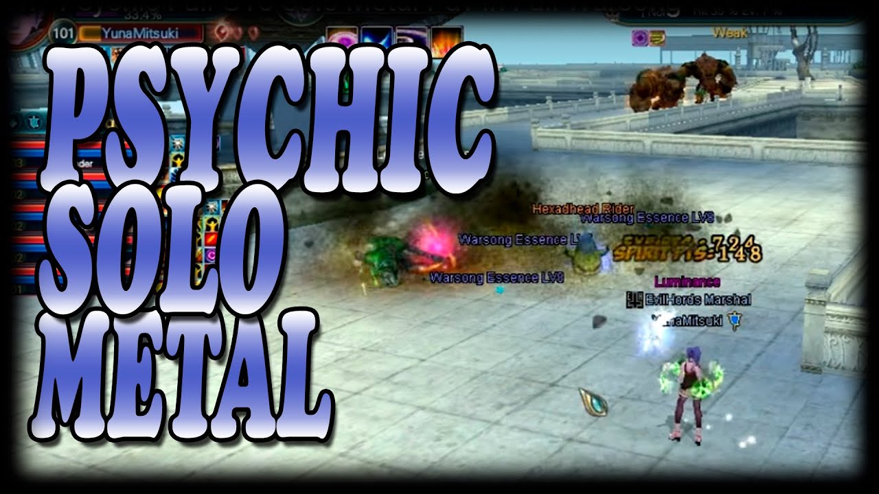 Perfect World PWI - Psychic Full G16 Solo Metal Pav in Full Warsong