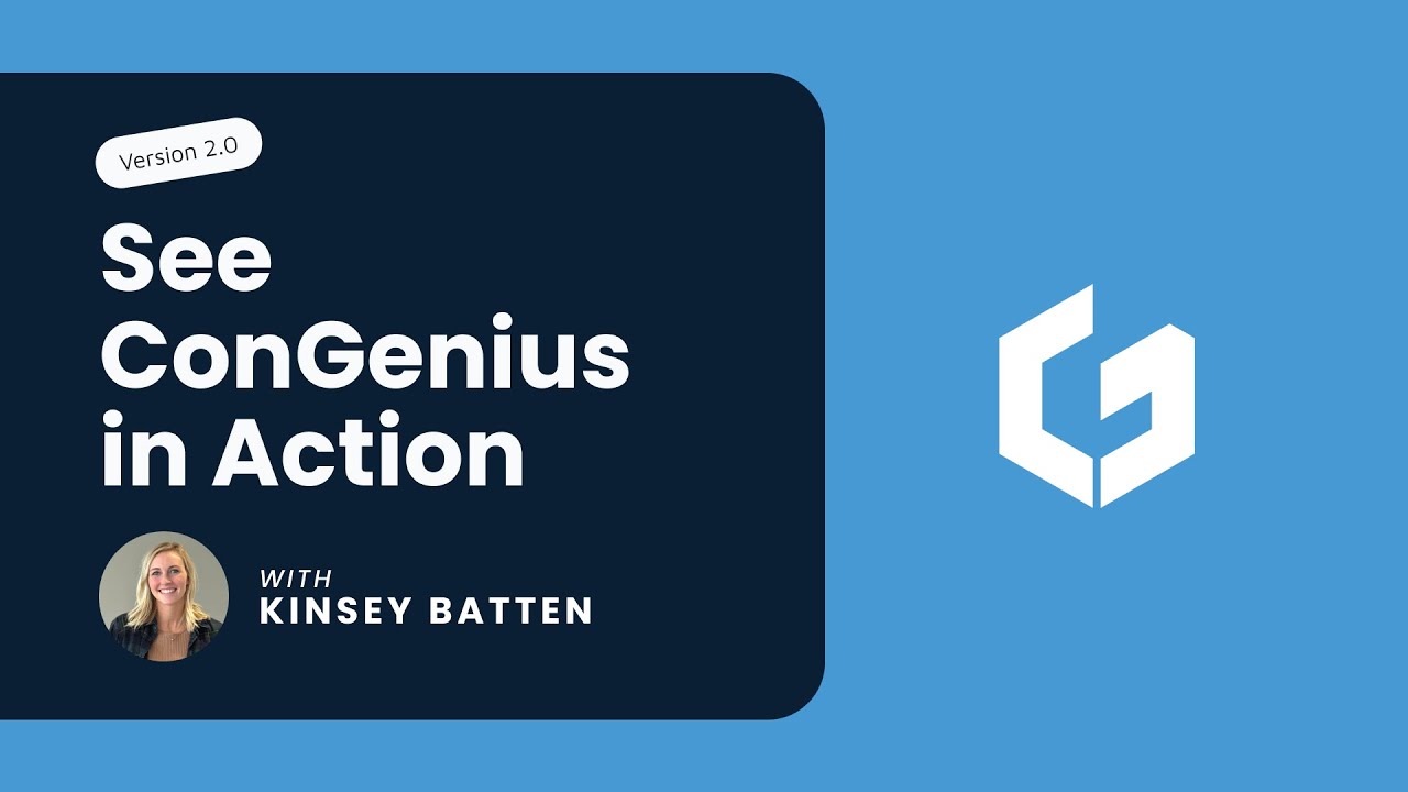 See ConGenius in Action | Construction Estimate and Proposal Software