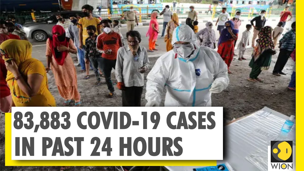 India records highest single day surge with over 83,000 COVID-19 cases | WION News