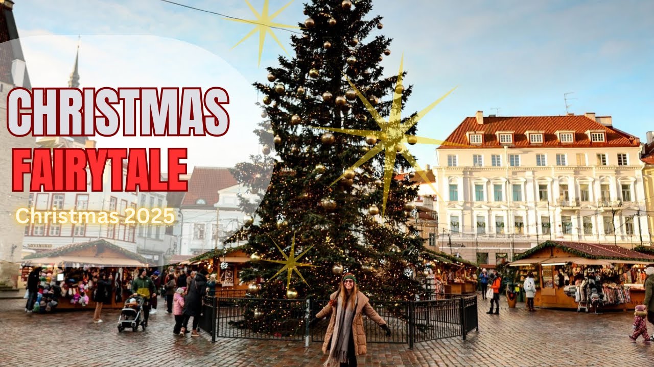 Wandering Old Town Tallinn at Christmas 🎄✨ | Festive Markets & Medieval Streets | Vlogmas Day Two