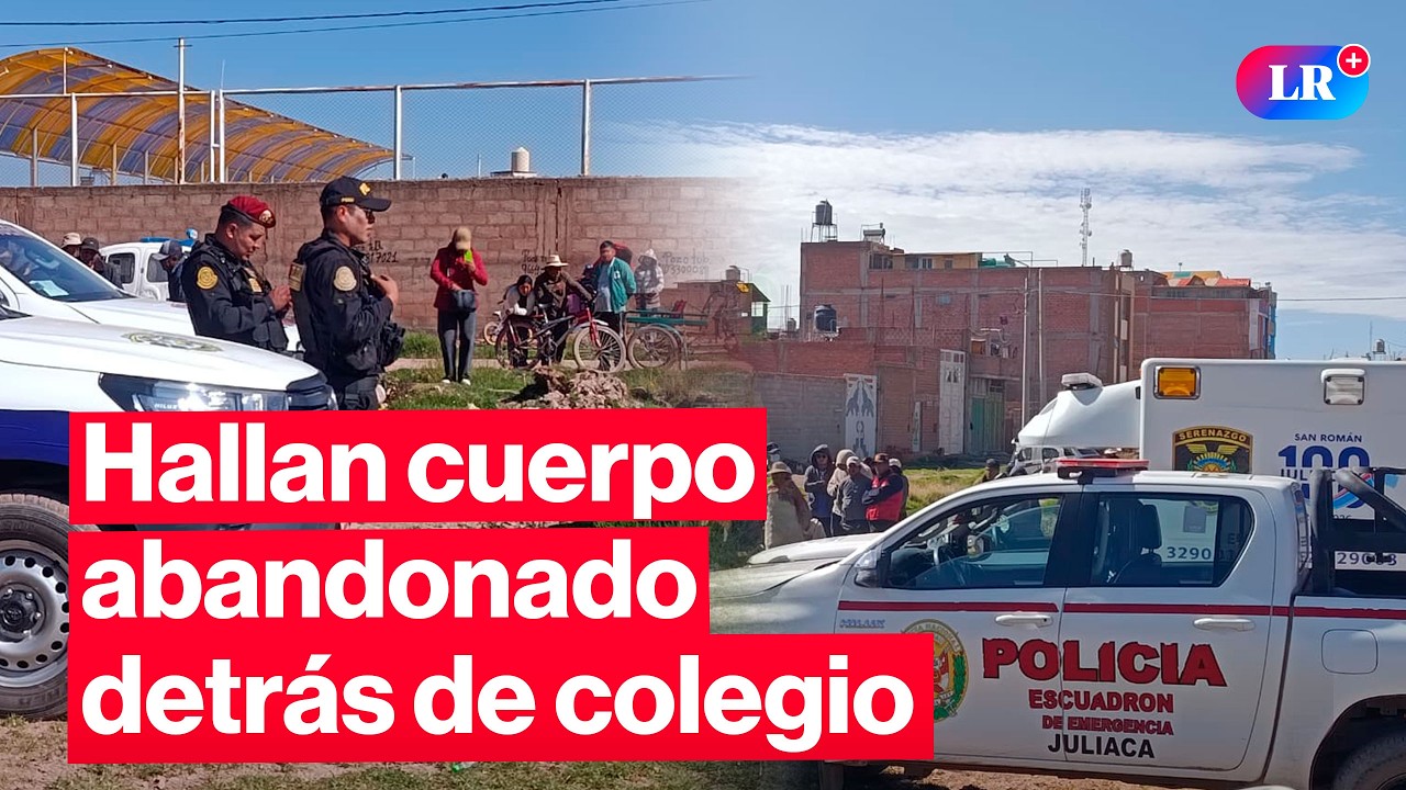 🔴Hallan cuerp* abandonado detrás de colegio en Juliaca | #EnVivoLR