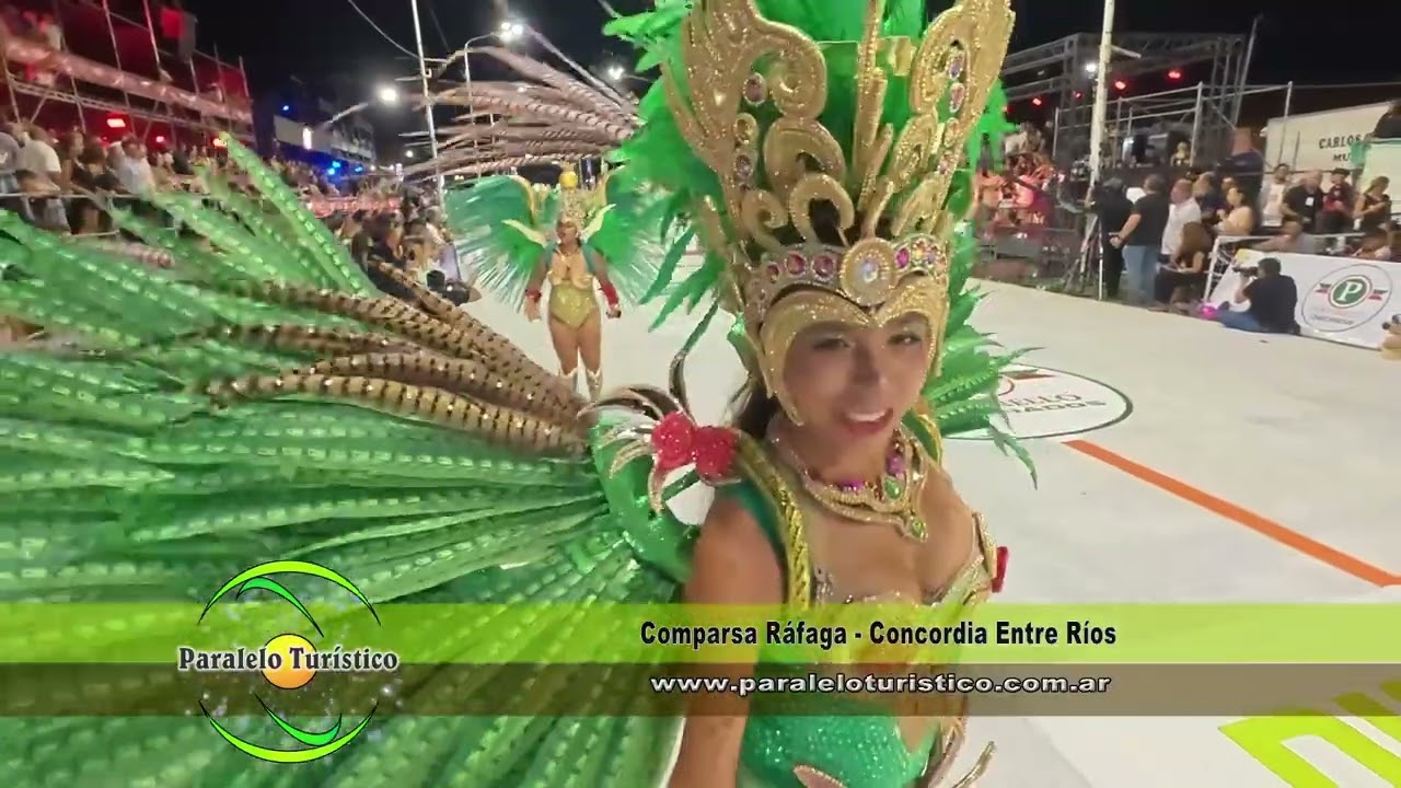 Comparsa Ráfaga, Carnaval 2026 - Programa Paralelo Turístico 973 Bloque 05