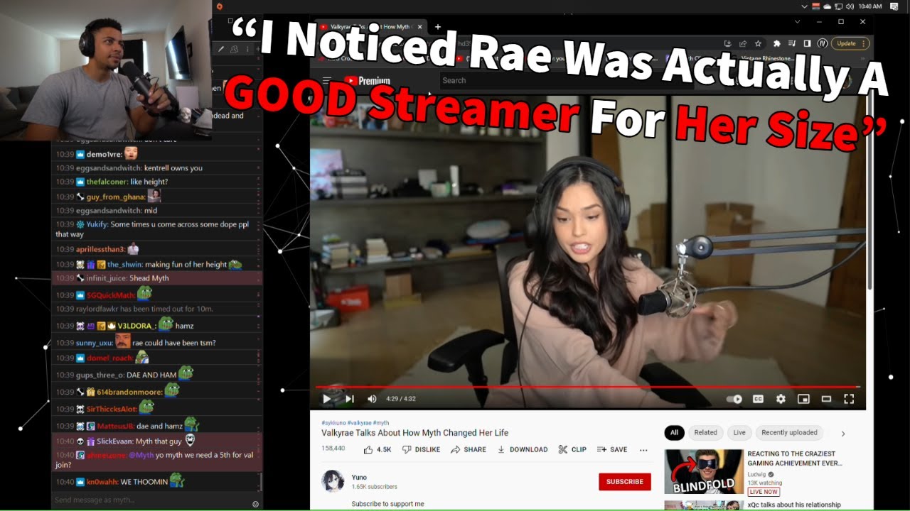Myth Reacts to Valkyrae Giving Myth Credit For Her SUCCESS & Explains How He Found Her