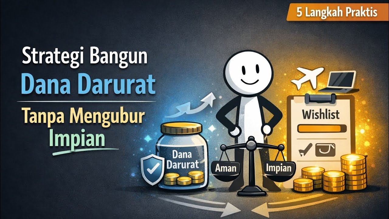 5 Langkah Bangun Dana Darurat Tanpa Mengorbankan Wishlist