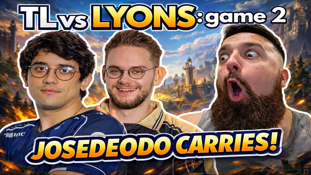 Cuando el jungla controla TODO el mapa | TL vs LYONS Game 2