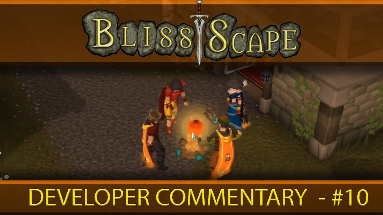 BlissScape 718 RSPS - Developer Commentary Episode 10 - Double XP Part 1 (Private Server)