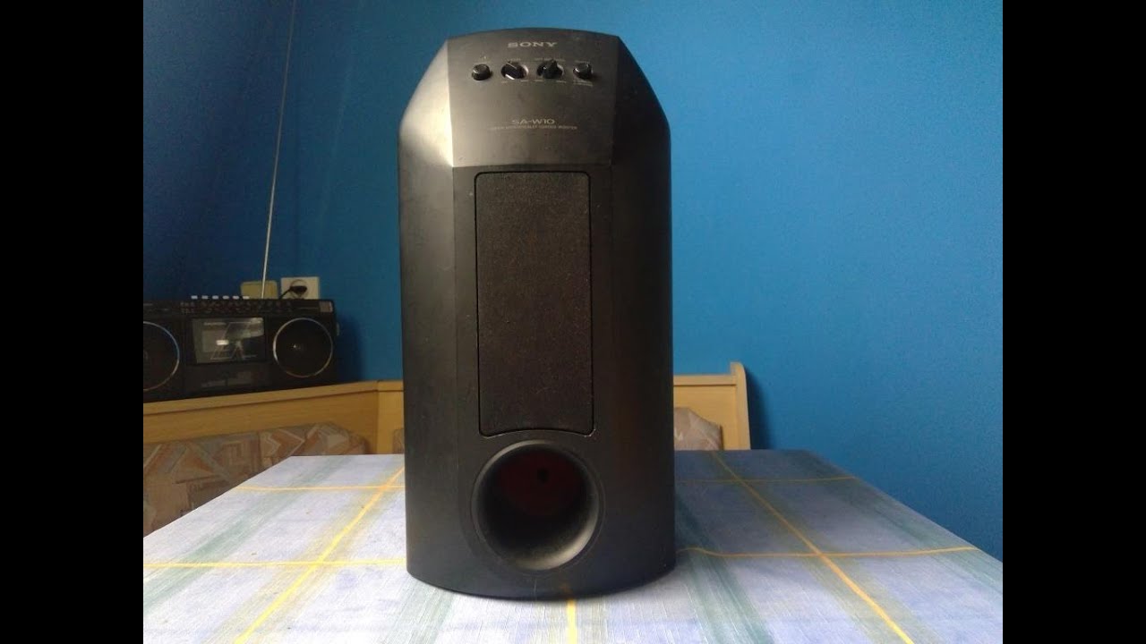 Japanese Active Super Woofer Sony SA-W10 (Hedgehog Service)