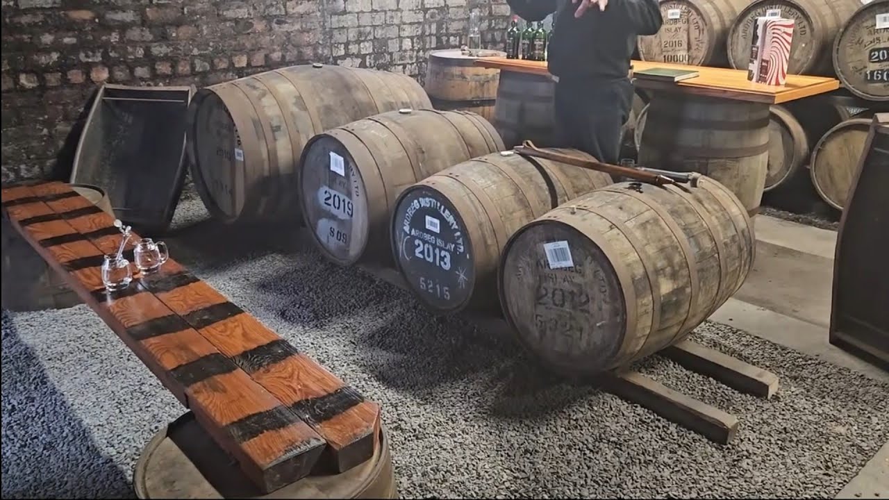 아드벡 웨어하우스 테이스팅 Ardbeg Distillery The Stillhouse & Warehouse 3 Tasting 20241028