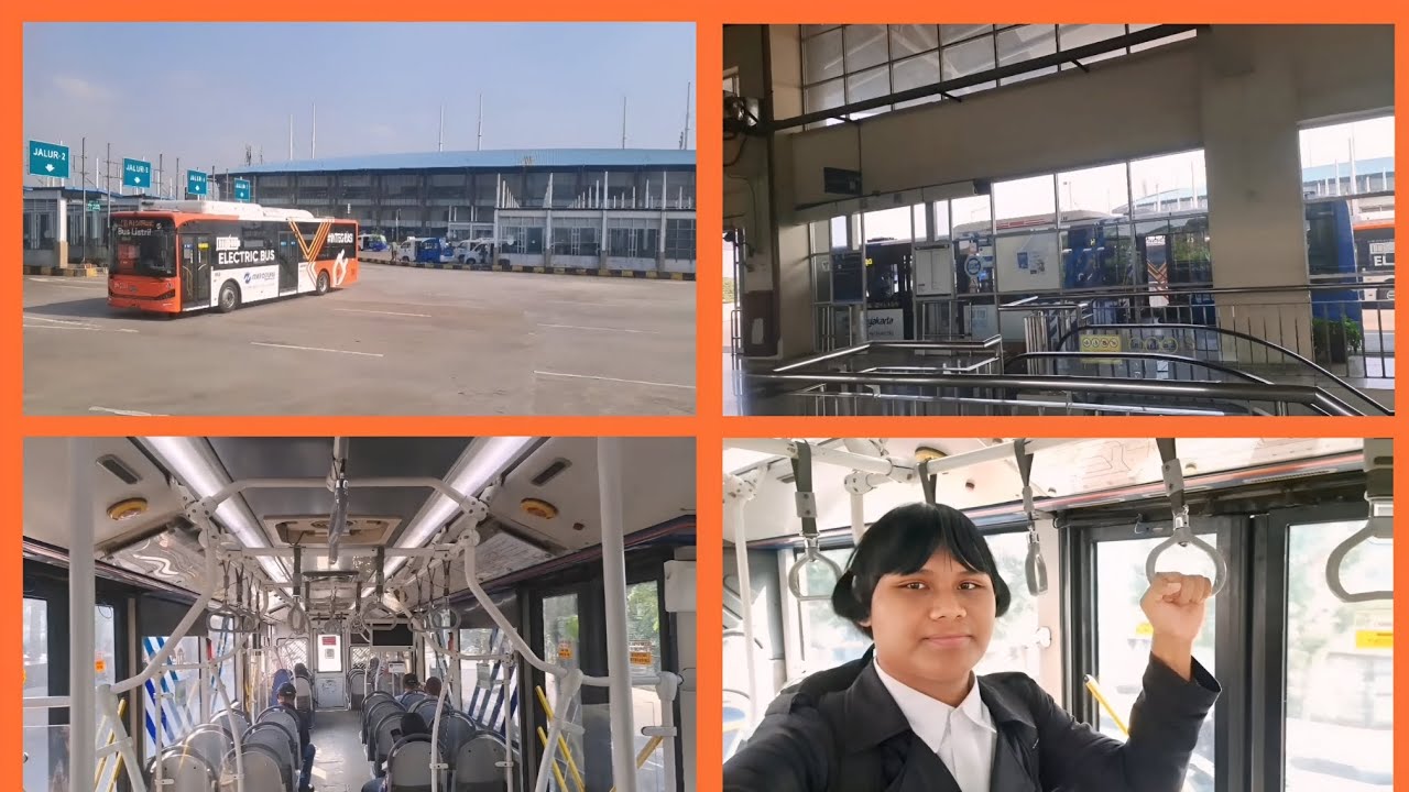 Perjalanan 48 : Ke Terminal Pulo Gebang Naik Bus Transjakarta.