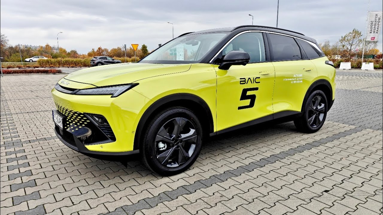 BAIC 5 Luxury 1.5T 177KM 7DCT Comfort | POV Test Drive | No Commentary | 4K 60FPS | 2025