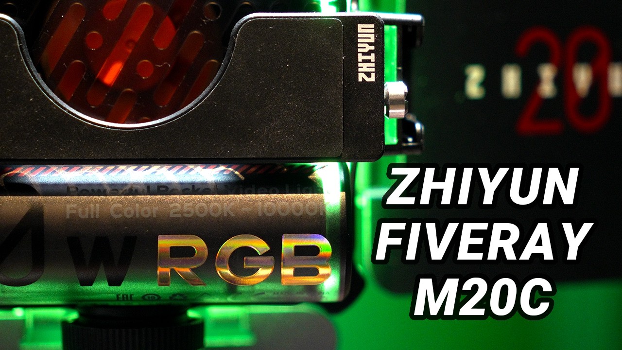 Обзор заполняющего света Zhiyun Fiveray M20C