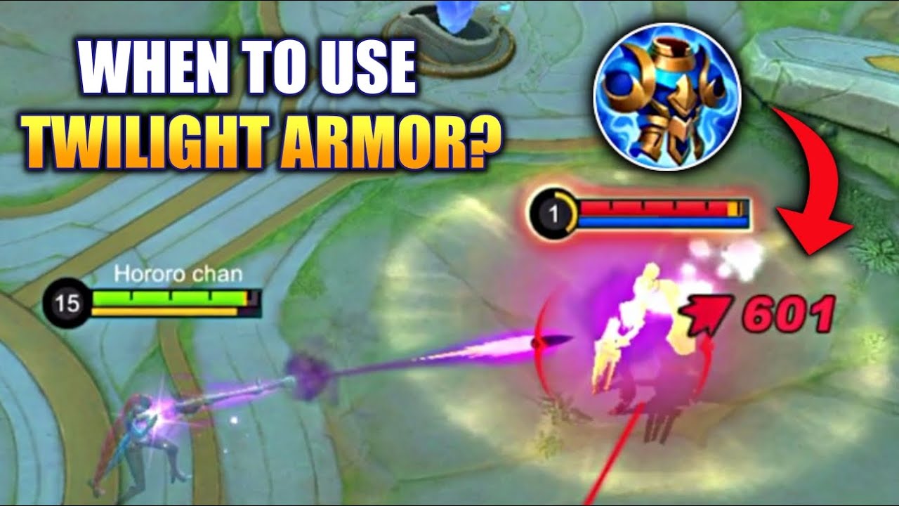 WHEN TO USE TWILIGHT ARMOR? | MOBILE LEGENDS