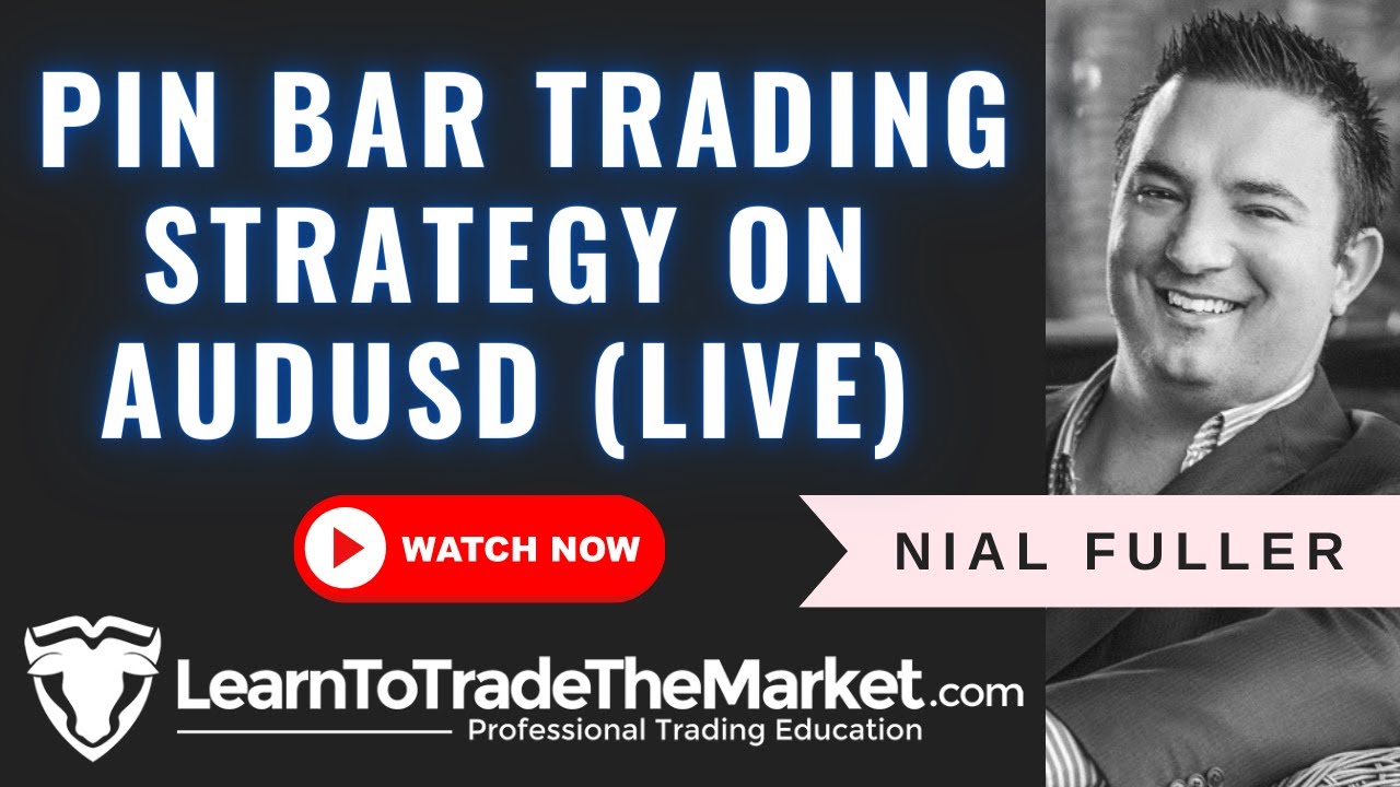 Pin Bar Trading Strategy on AUDUSD (Live Trade)