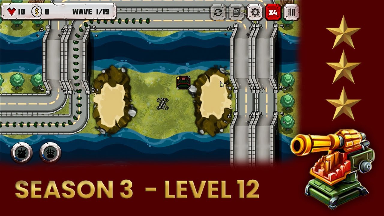 Battle Strategy: Tower Defense - Season 3 Level 12 Walkthrough