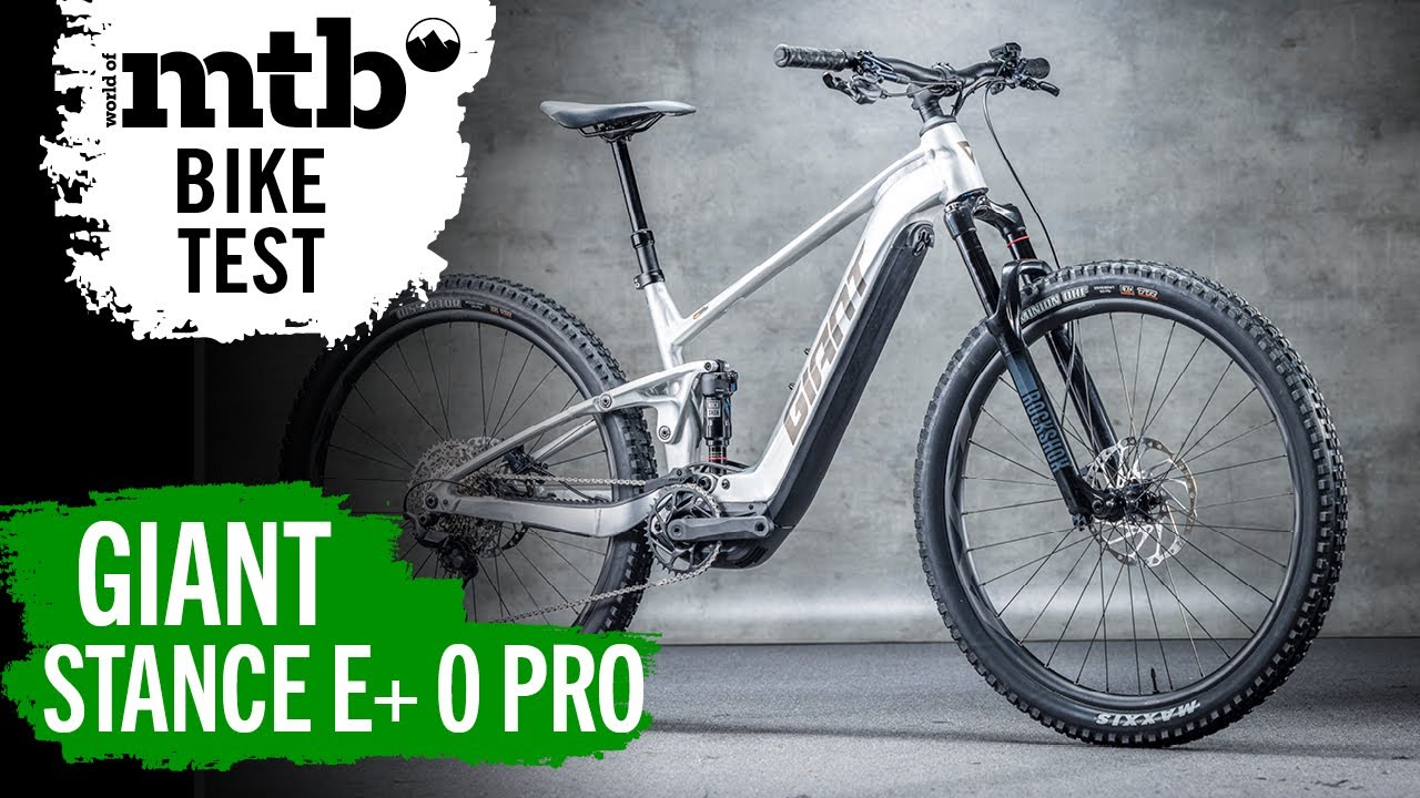 Test GIANT STANCE E+ PRO O I EMTB I E-Mountainbike I 125mm / 140mm Federweg I Trailbike