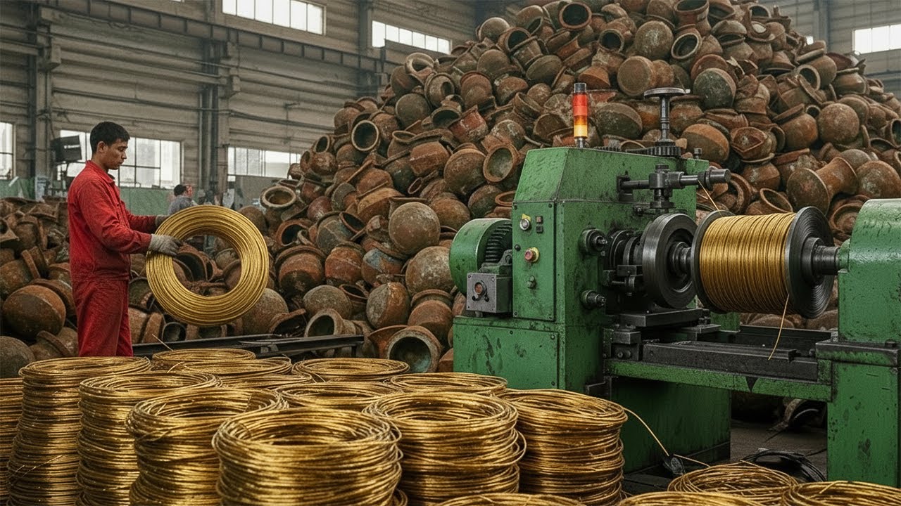 Top 4 Most Amazing Scrap Metal Recycling & Manufacturing Factory Processes