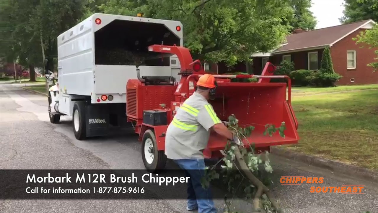 Morbark M12R Brush Chipper | Demo June 2019