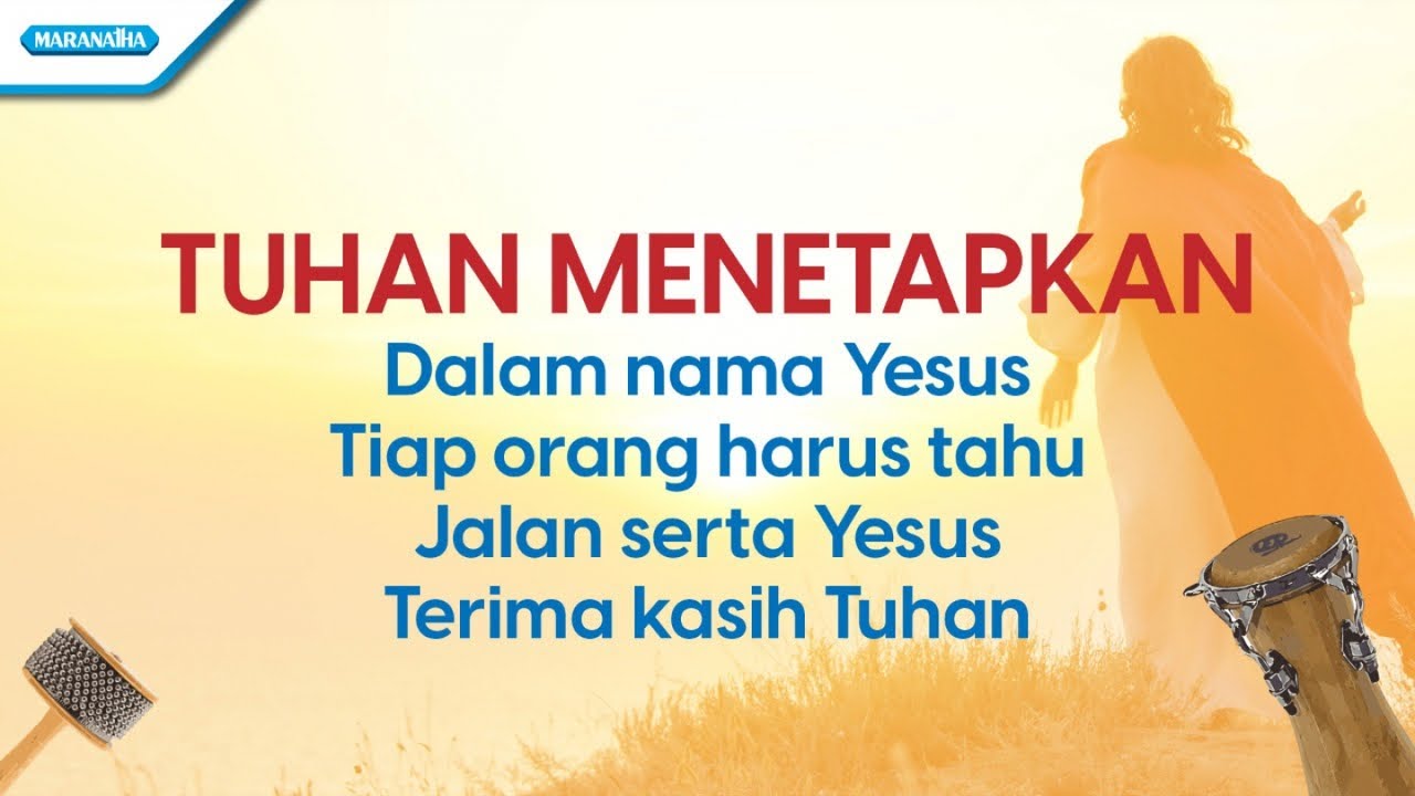 Tuhan Menetapkan (medley) - Yehuda Singers (Official  lyric video)