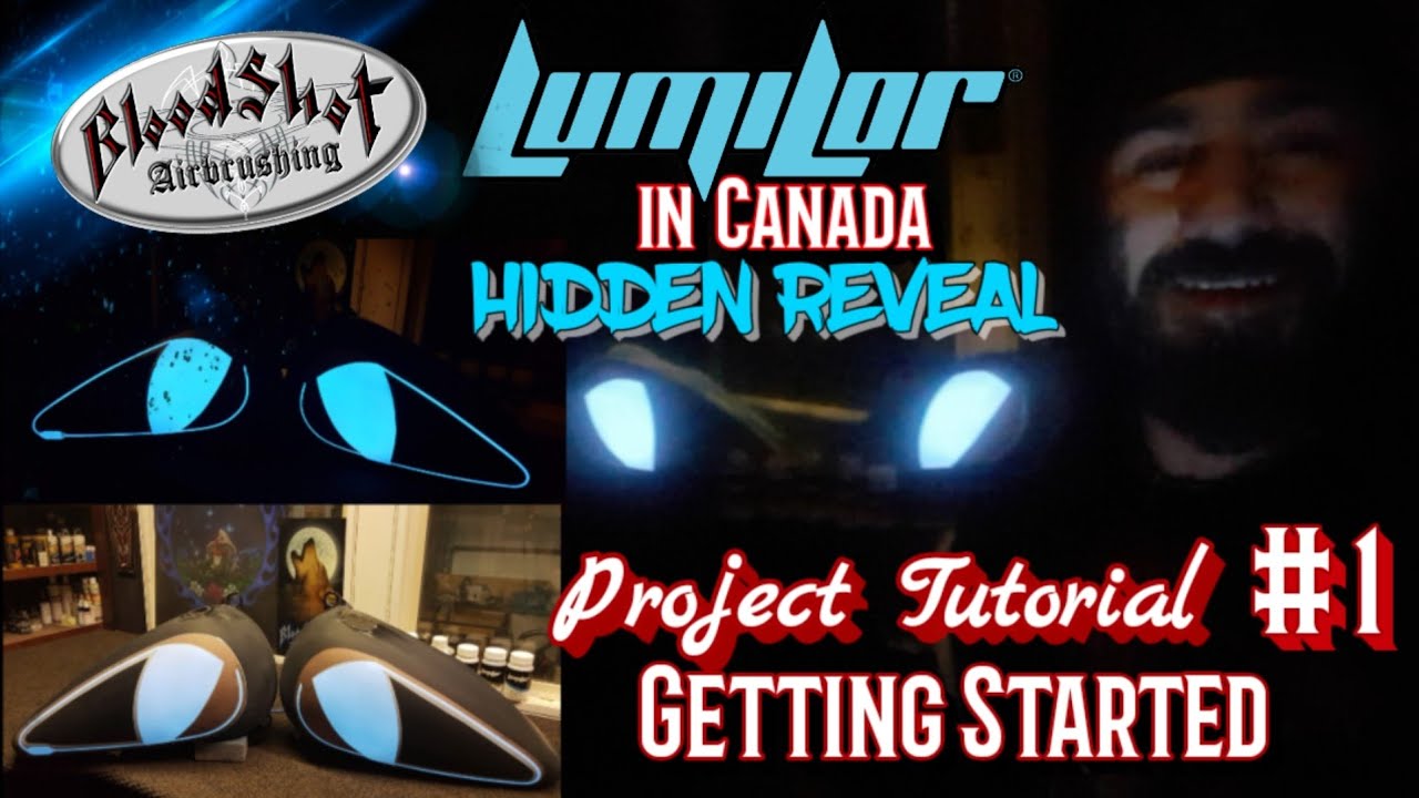 How to Paint a LumiLor Hidden Reveal, Project Tutorial. Video #1