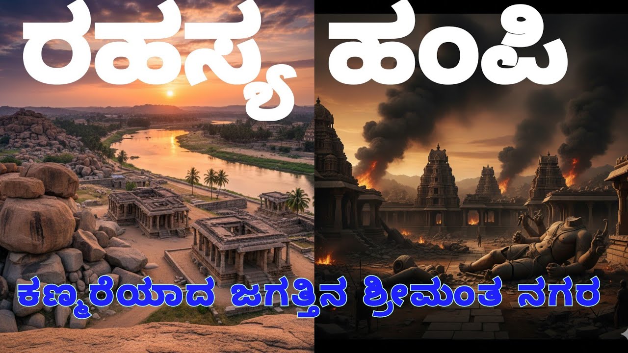   💥💥 ಒಂದೇ ದಿನದಲ್ಲಿ ನಾಶವಾದ ಜಗತ್ತಿನ ಶ್ರೀಮಂತ ನಗರ💥💥/ಗತಿಸಿಹೋದ ಗತವೈಭವ/ಹಂಪಿ ಯ ಇತಿಹಾಸ / ತಾಳಿಕೋಟೆ ⚔️ಕದನ.