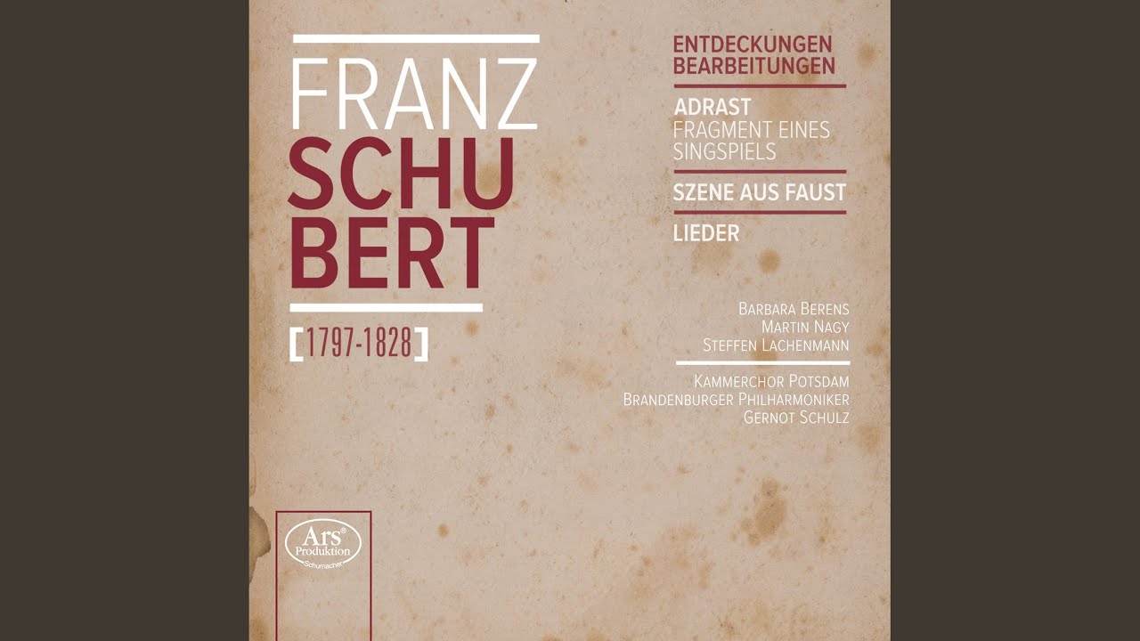 Memnon, Op. 6, No. 1, D. 541 (arr. J. Brahms for voice and orchestra)
