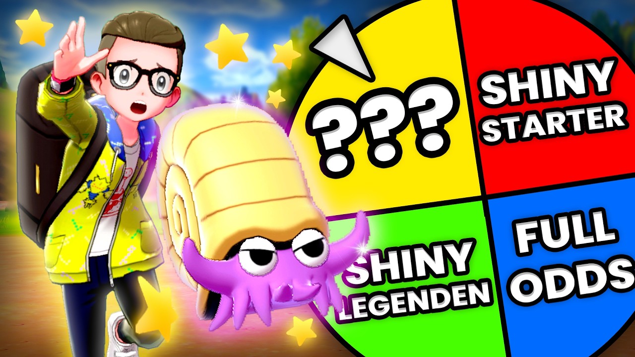 Ein Glücksrad bestimmt meinen Shiny Hunt (Es war ein Fehler)