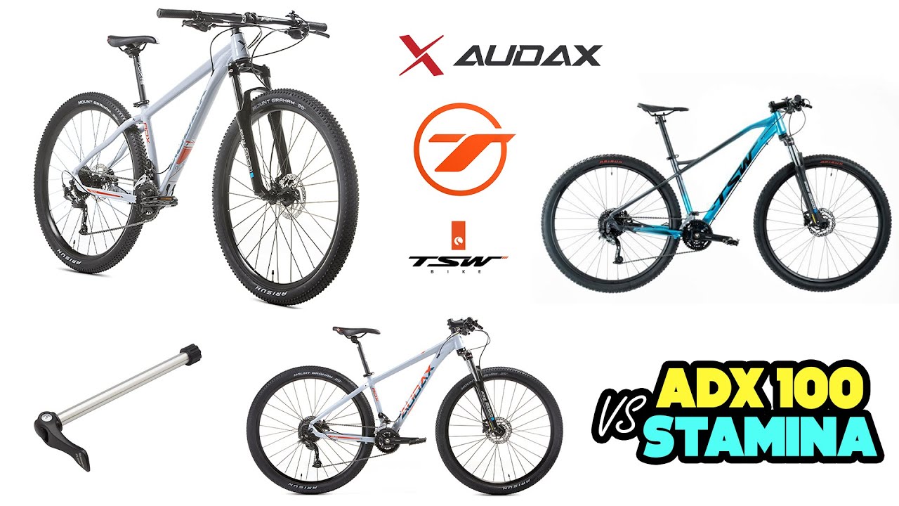TSW STAMINA vs AUDAX ADX 100 (2021) - EIXO BOOST