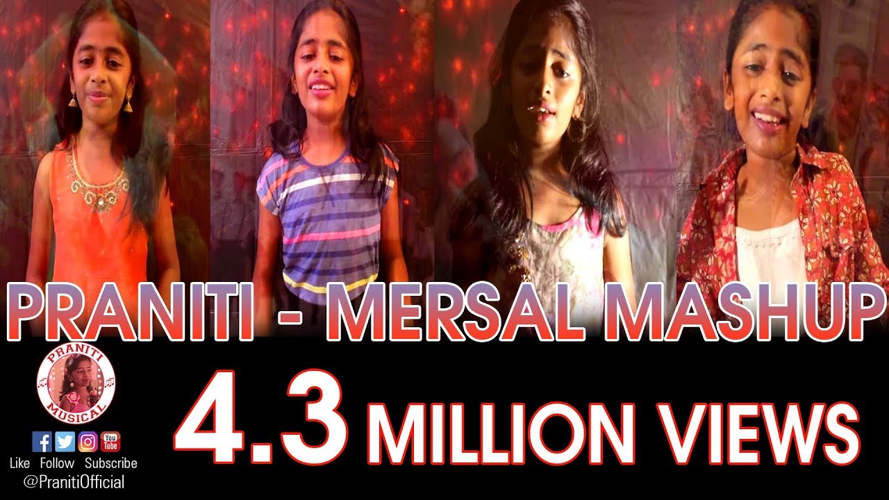 Praniti | Mersal Full Mashup | Vijay | AR Rahman | Atlee
