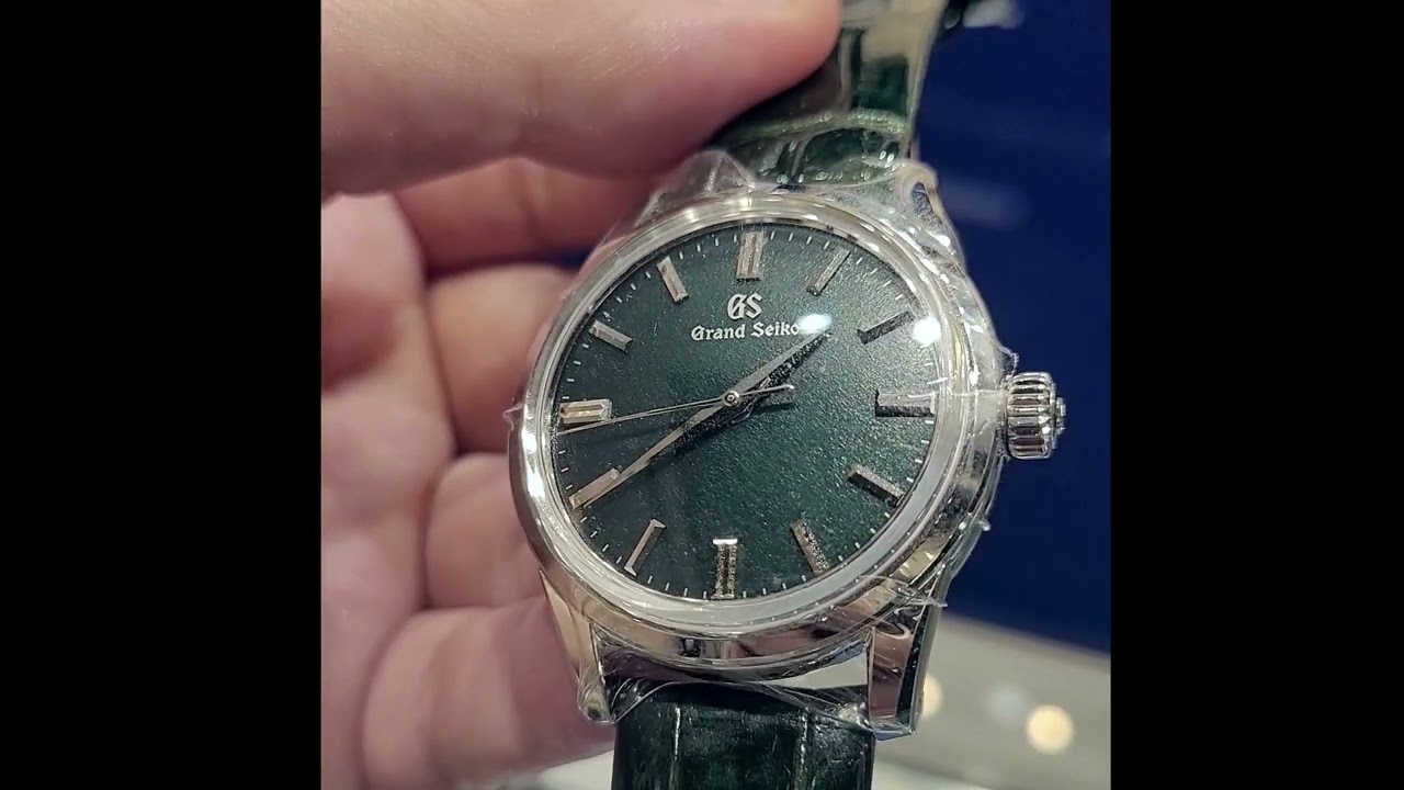 GRAND SEIKO BYOKA DARK GREEN - SBGW285
