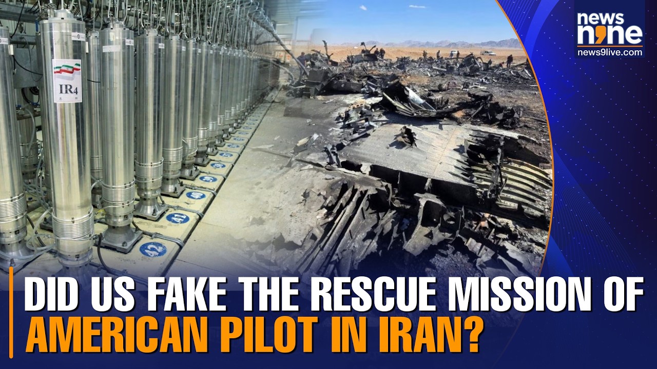 Did US fake the rescue mission of American pilot in Iran?