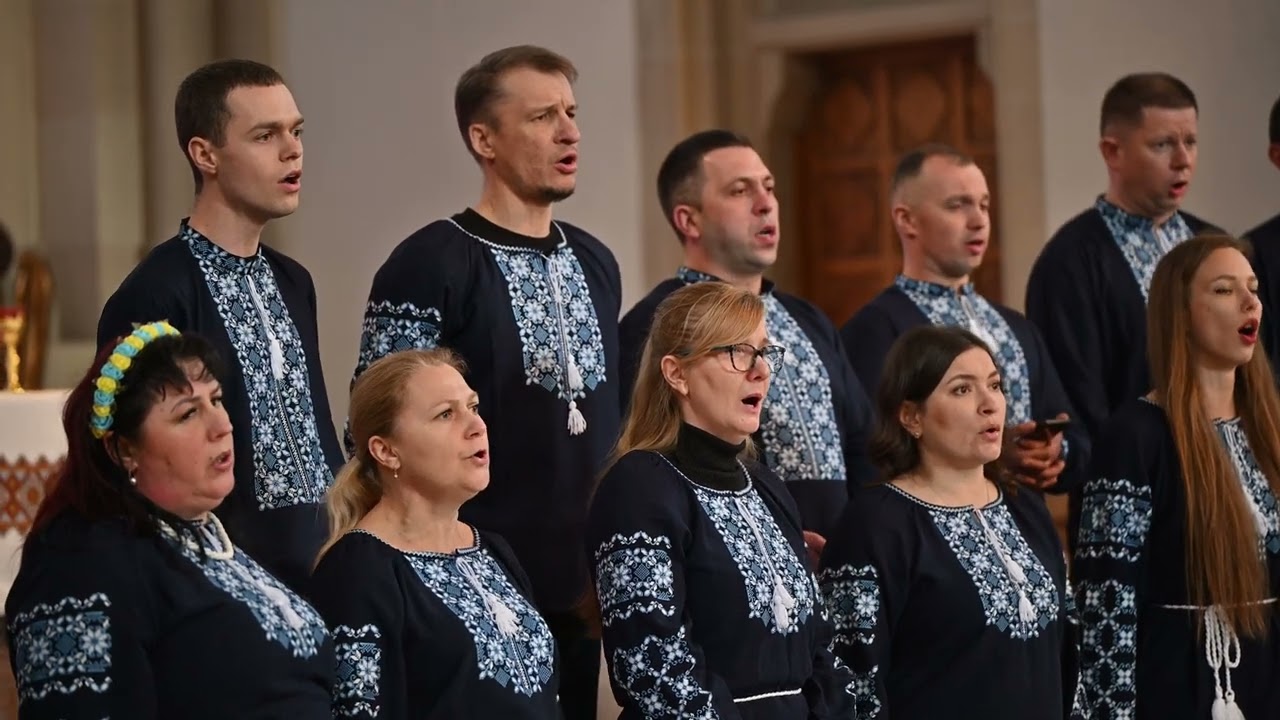 Реве та Стогне Дніпр Широкий - Церковний хор під керівництвом Василя Гнатишина